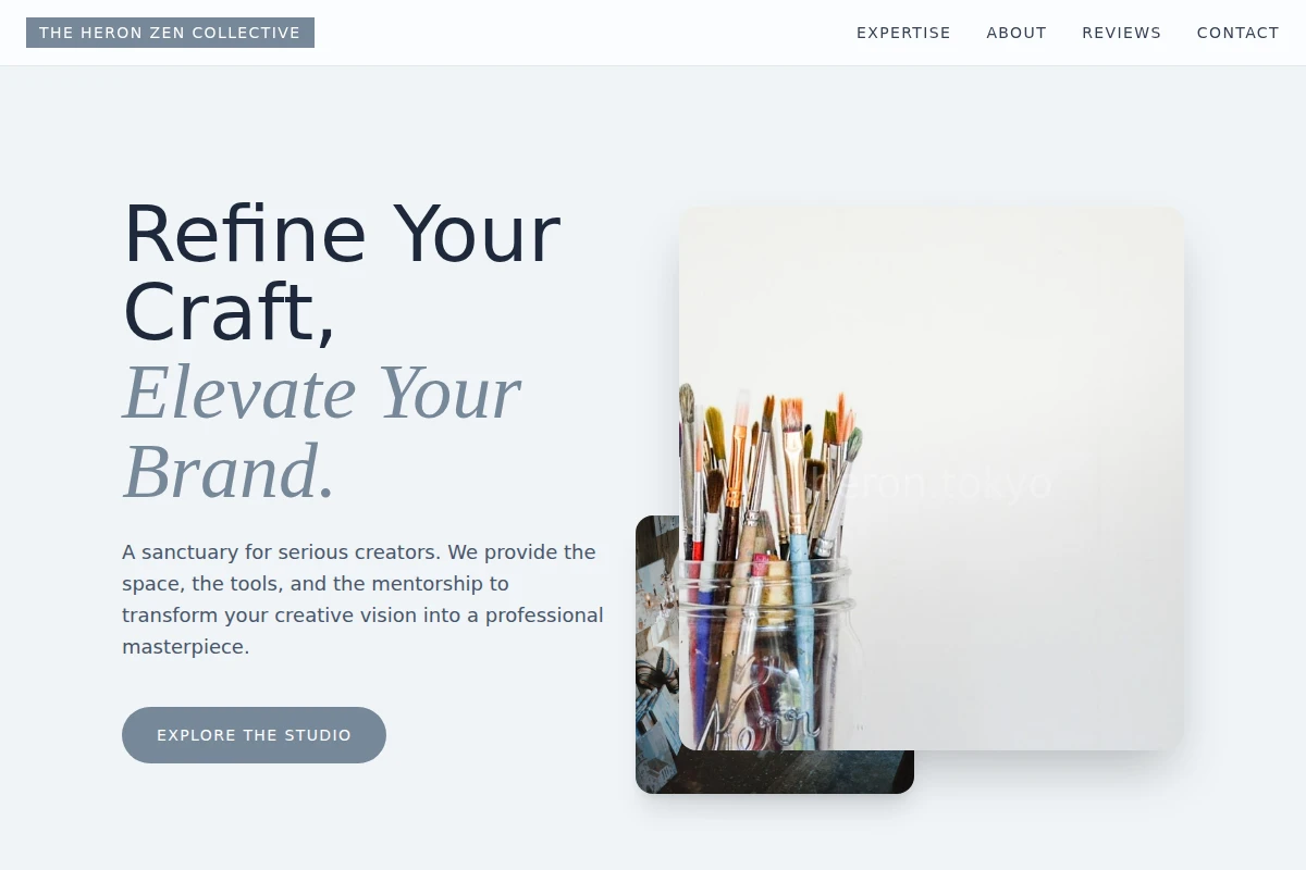 Curated Art Studio