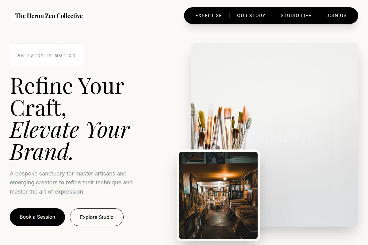 Bespoke Art Studio