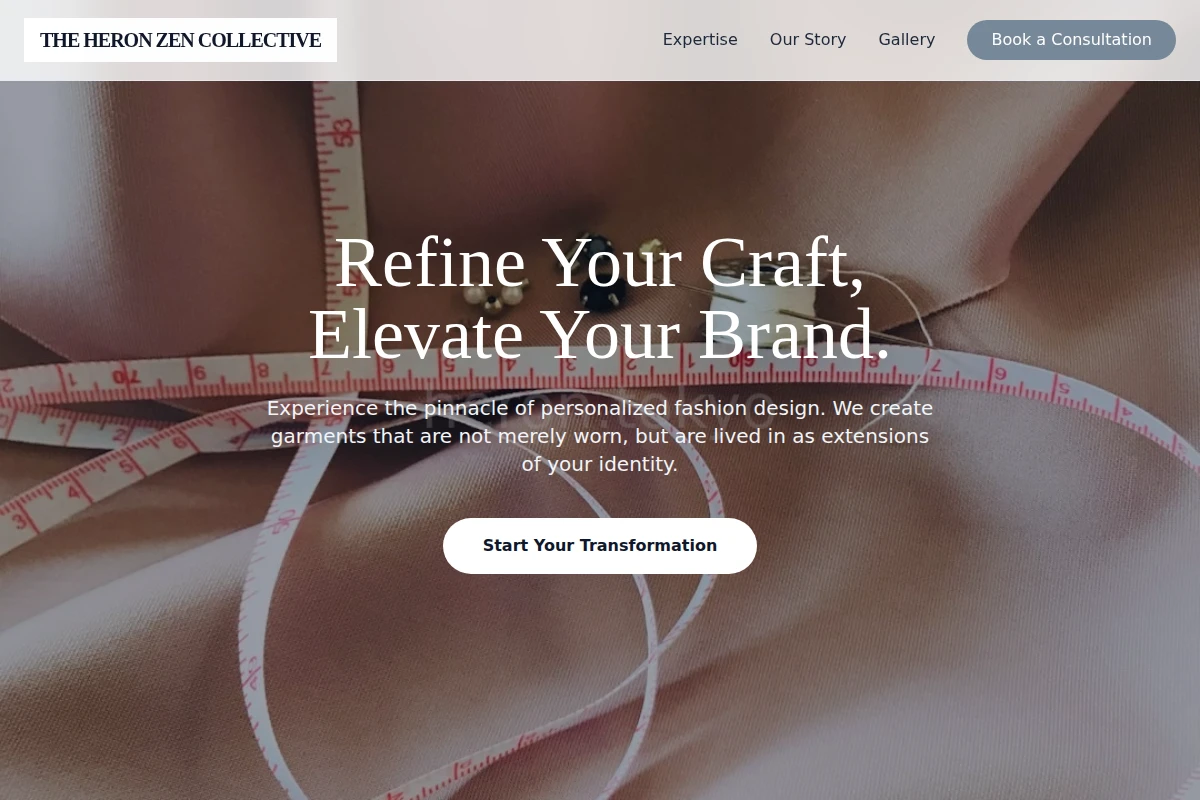 Tailored Fashion Design