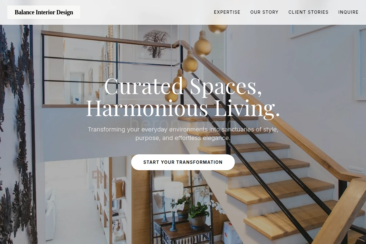 Balance Interior Design