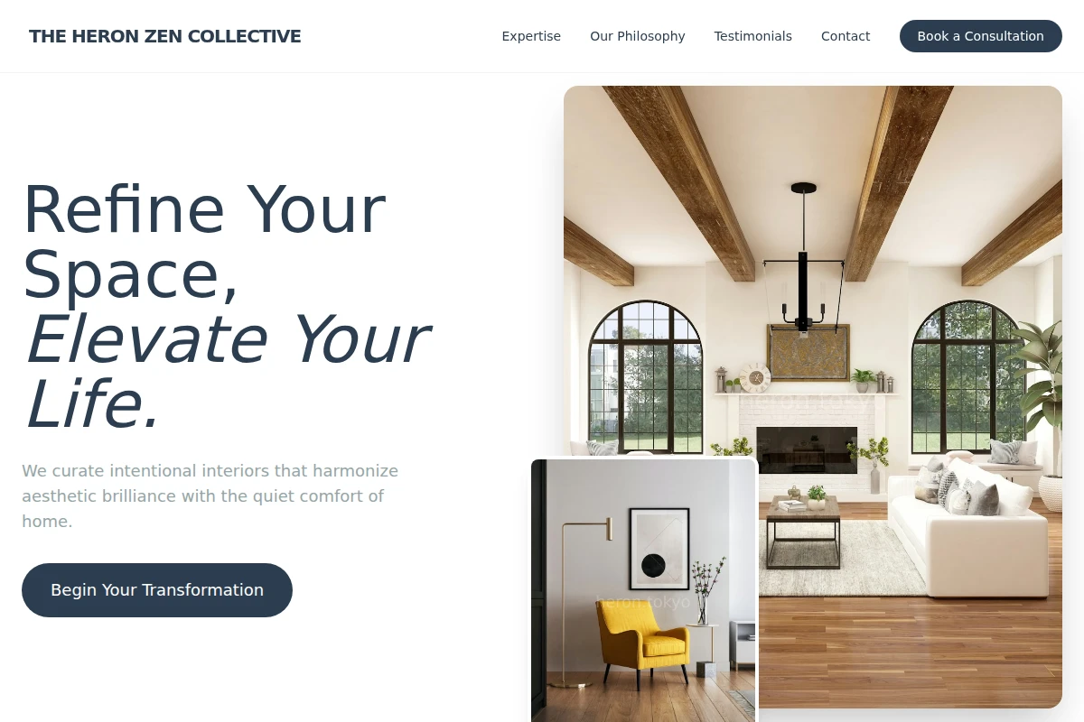 Sophisticated Interior Design